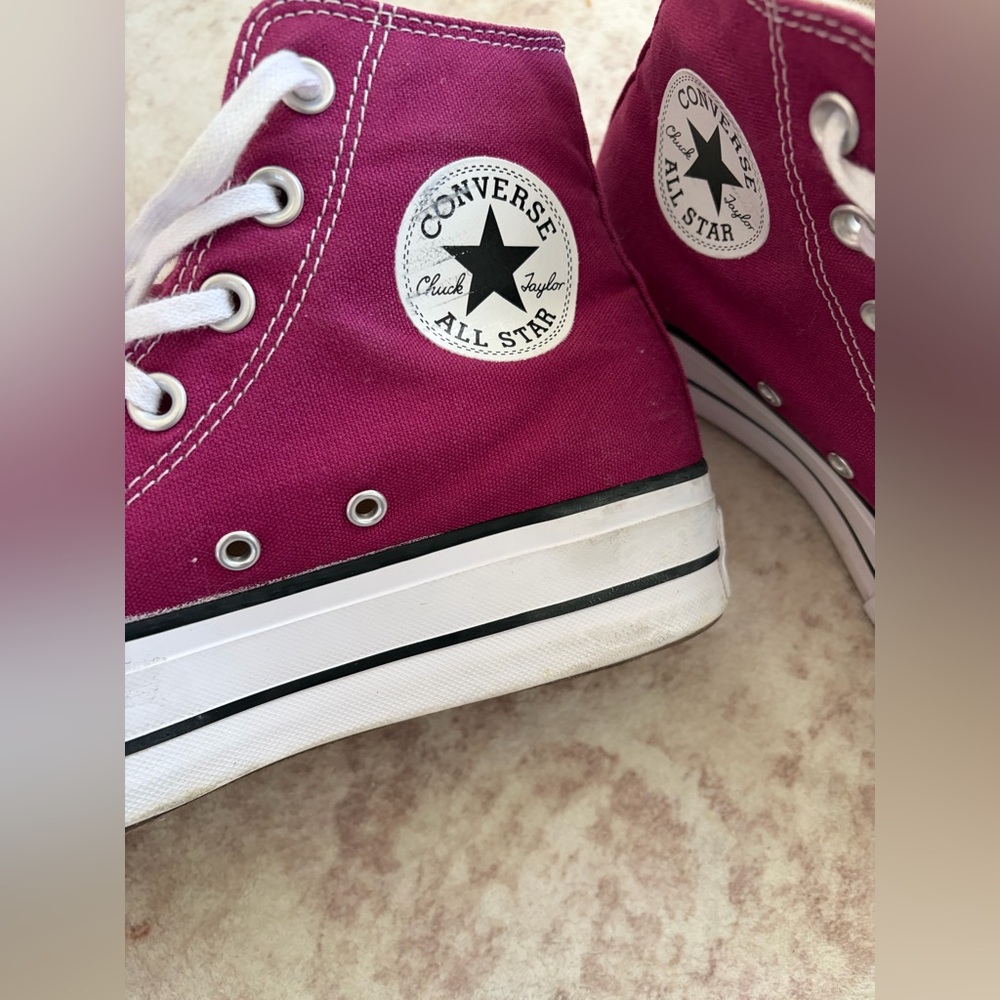Converse Berry Platform High-Top Sneakers